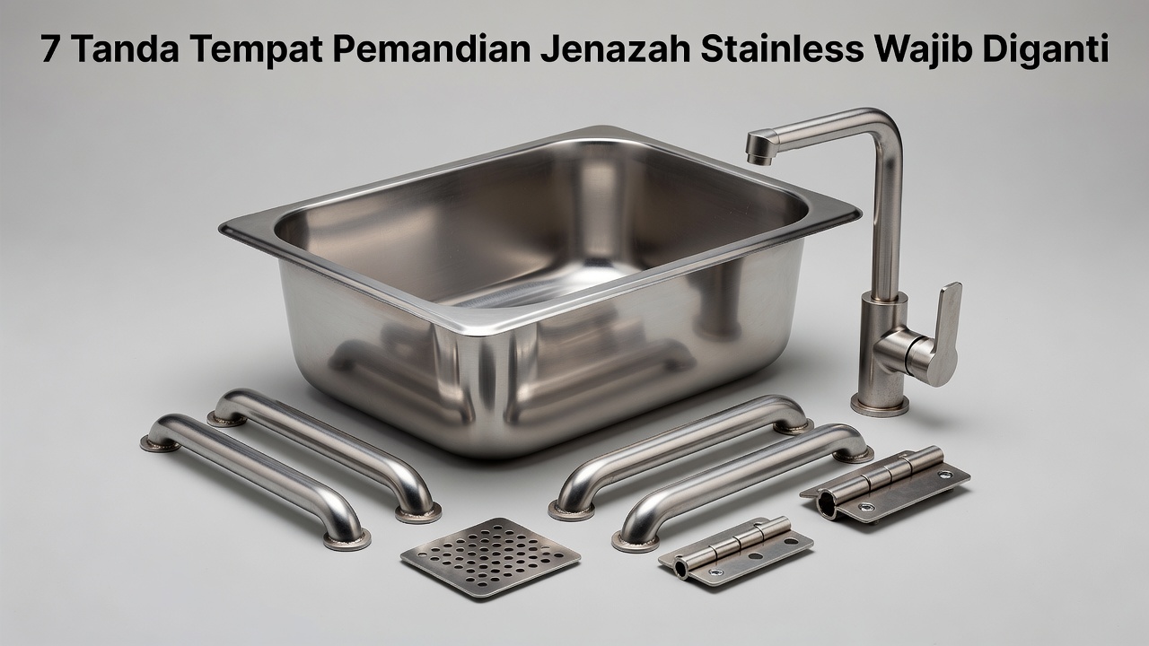 7 Tanda Tempat Pemandian Jenazah Stainless Wajib Diganti