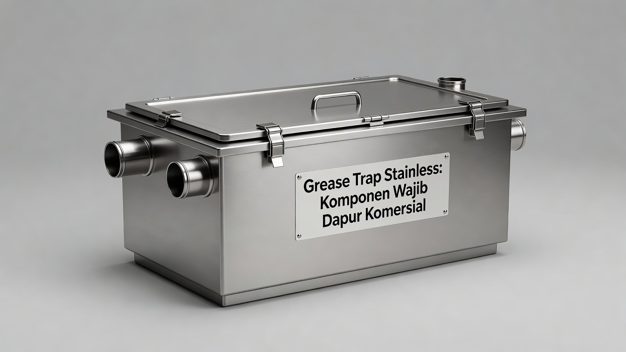 Grease Trap Stainless: Komponen Wajib Dapur Komersial