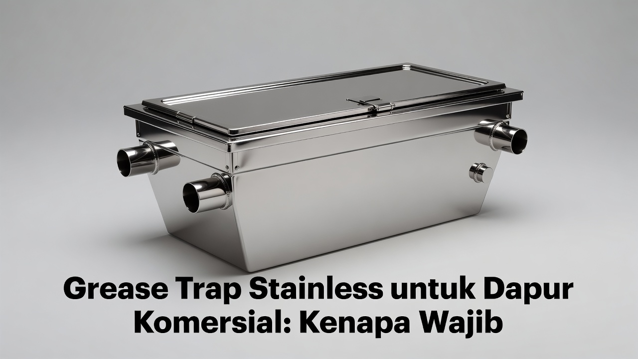 Grease Trap Stainless untuk Dapur Komersial: Kenapa Wajib