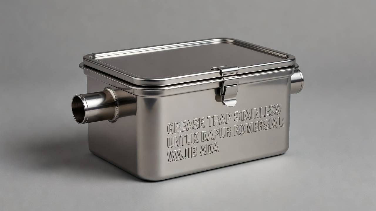 Grease Trap Stainless untuk Dapur Komersial: Wajib Ada