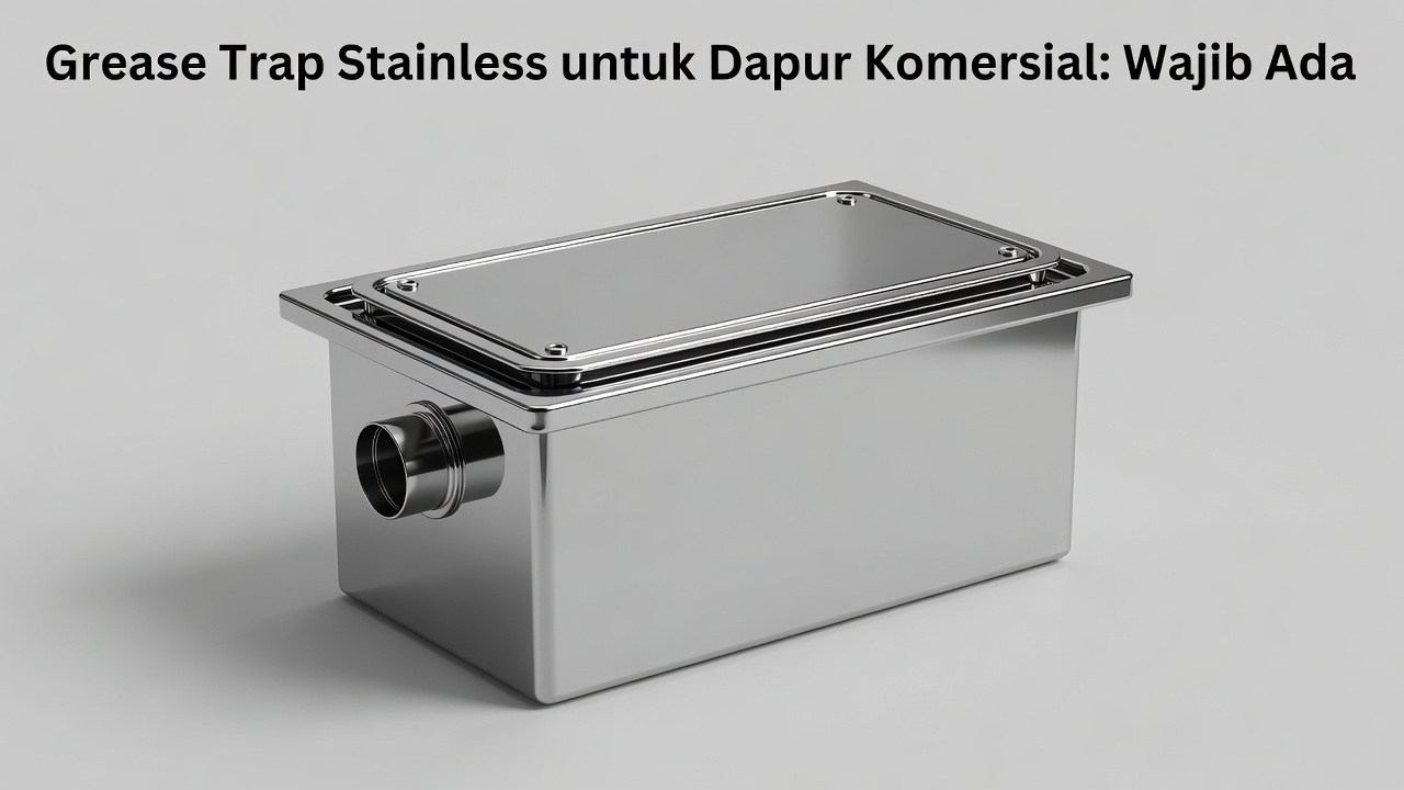 Grease Trap Stainless untuk Dapur Komersial: Wajib Ada