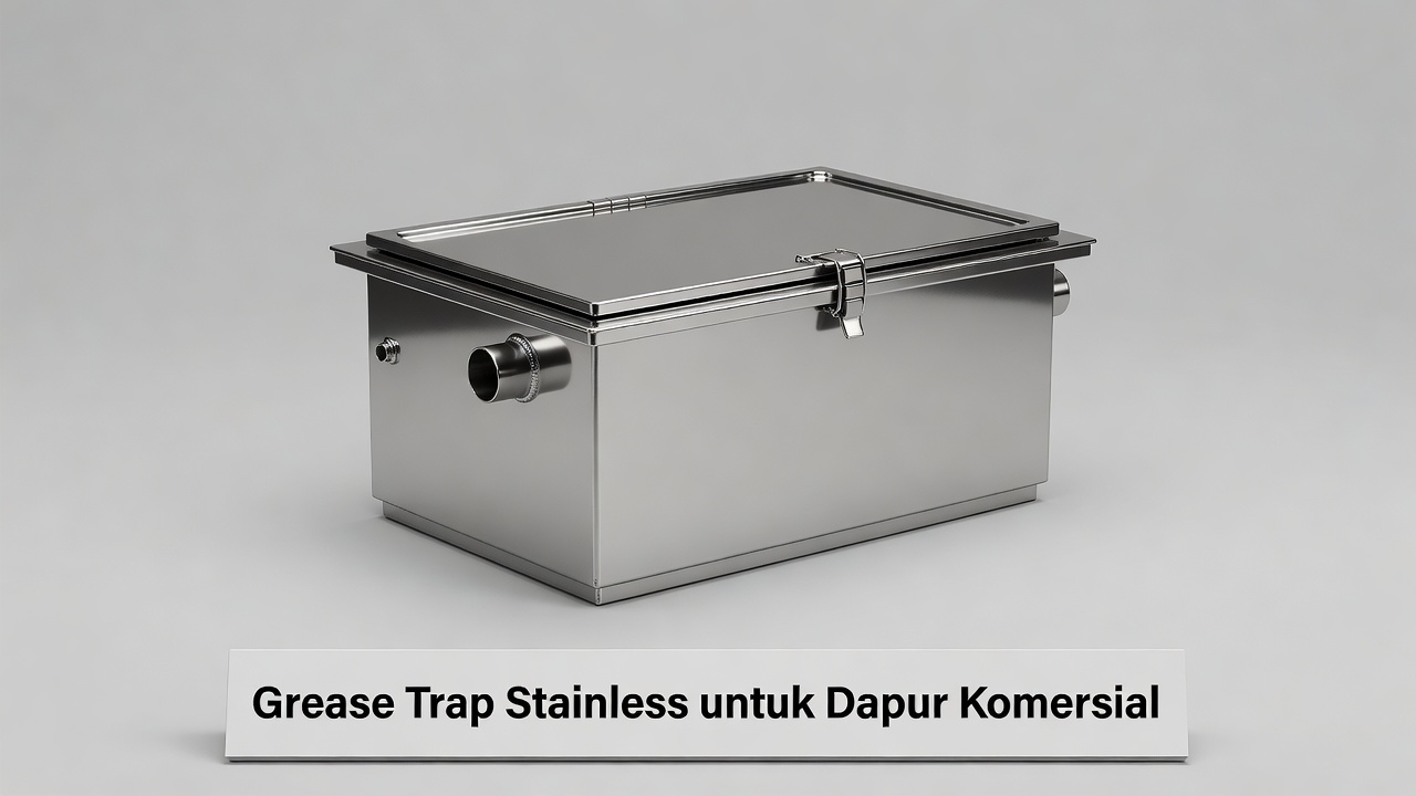 Grease Trap Stainless untuk Dapur Komersial