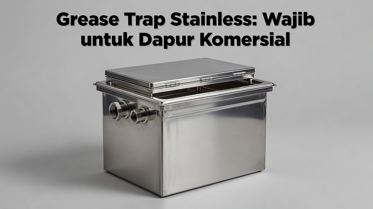 Grease Trap Stainless: Wajib untuk Dapur Komersial