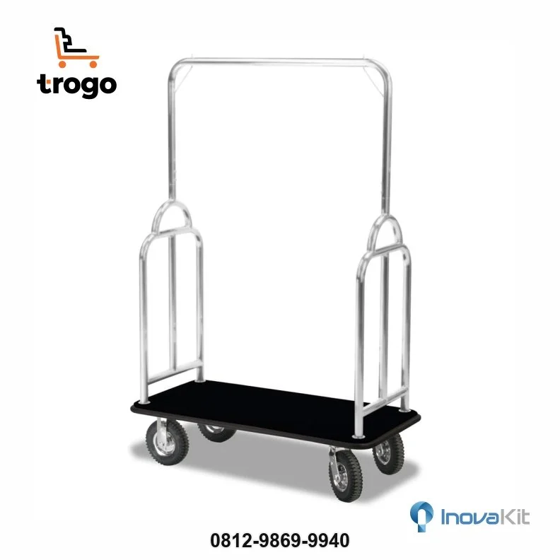 Jual & Distributor Bellboy Luggage Trolley di Bandung — Harga Pabrik, Vendor, Fabrikasi