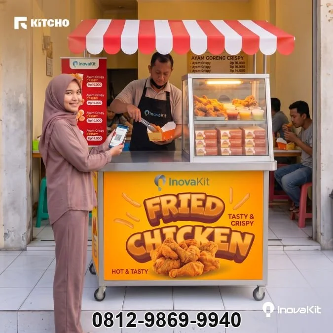 Booth Fried Chicken Stainless Steel