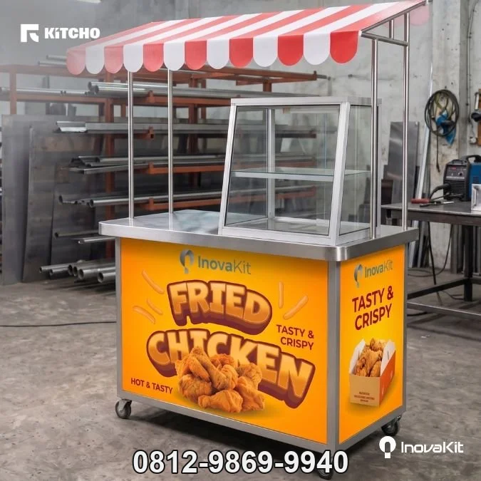 Booth Fried Chicken Stainless Steel