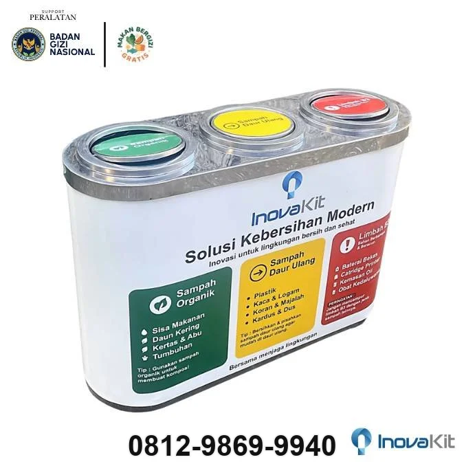 Jual & Distributor Garbage Bin Stainless Standar Dapur MBG di Banjarwangi, Ciawi, Bogor — Harga Pabrik, Vendor, Fabrikasi