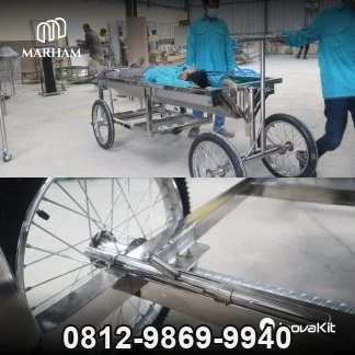 Jual & Distributor Kereta Pemandian Jenazah 201 di Binong, Curug, Tangerang — Harga Pabrik, Vendor, Fabrikasi