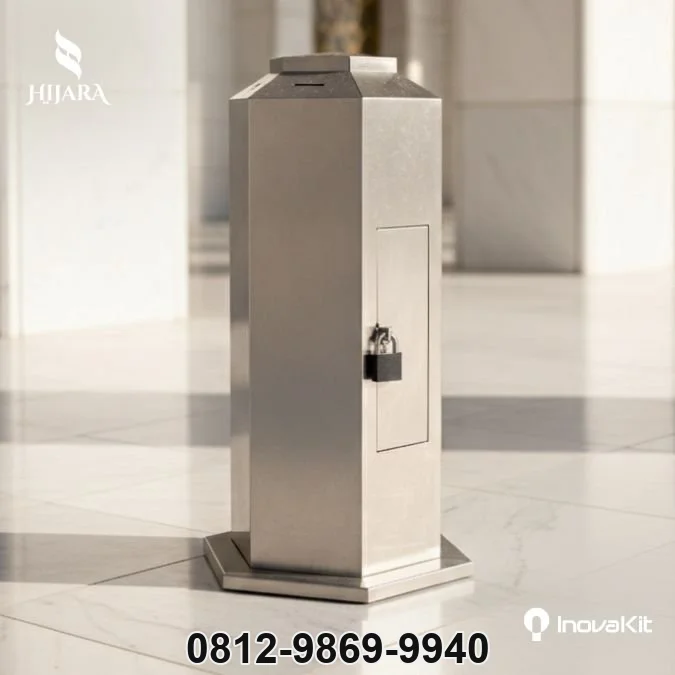 Jual & Distributor Kotak Amal Stainless Estetik Kunci Gembok Alarm di Bae, Kudus — Harga Pabrik, Vendor, Fabrikasi