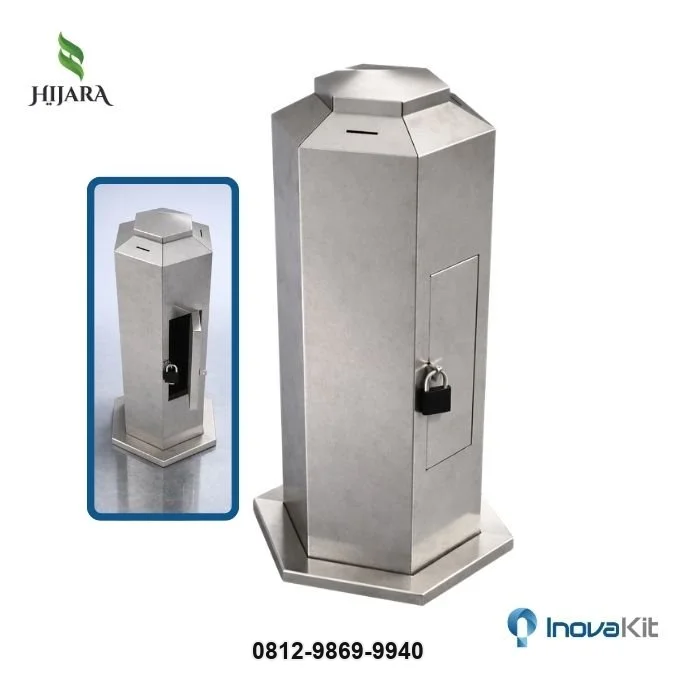 Jual & Distributor Kotak Amal Stainless Estetik Kunci Gembok Alarm di Bayongbong, Garut — Harga Pabrik, Vendor, Fabrikasi