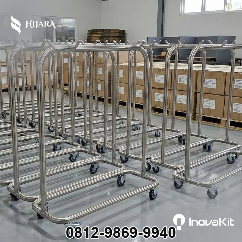 Rak Kursi Lipat Stainless | Folding Chair Rack