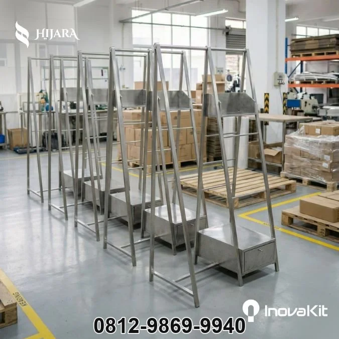 Jual & Distributor Rak Mukena Multifungsi Stainless 201 di Banjaran Wetan, Banjaran, Bandung — Harga Pabrik, Vendor, Fabrikasi