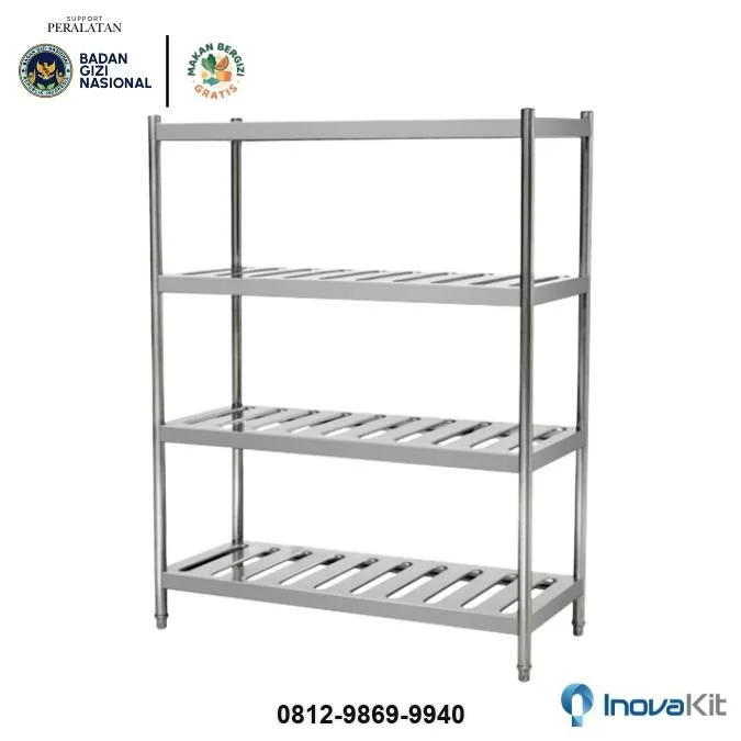 Jual & Distributor Sloted Pan 4 Tiers Standar Dapur MBG di Babakan, Setu, Tangerang Selatan — Harga Pabrik, Vendor, Fabrikasi