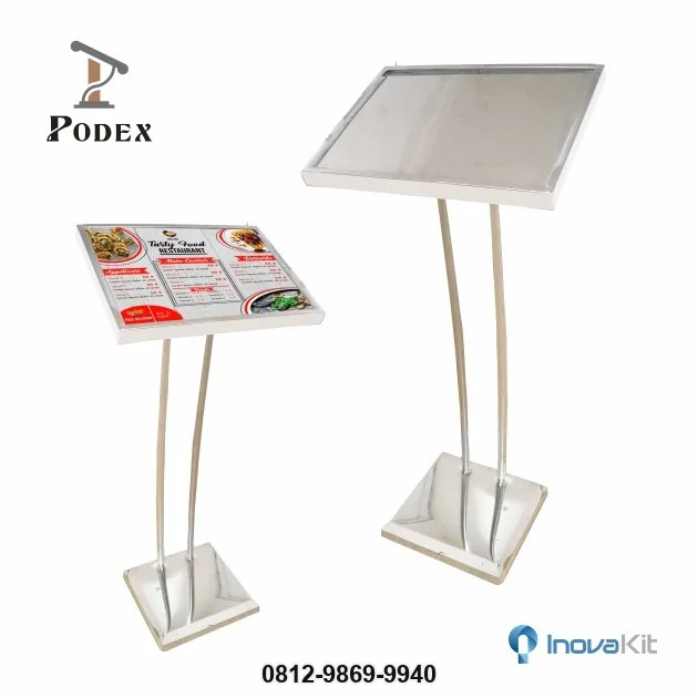 Jual & Distributor Stand Menu di Benda, Tangerang — Harga Pabrik, Vendor, Fabrikasi