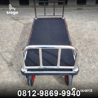 Troli Hotel Roda 8in Luggage Cart