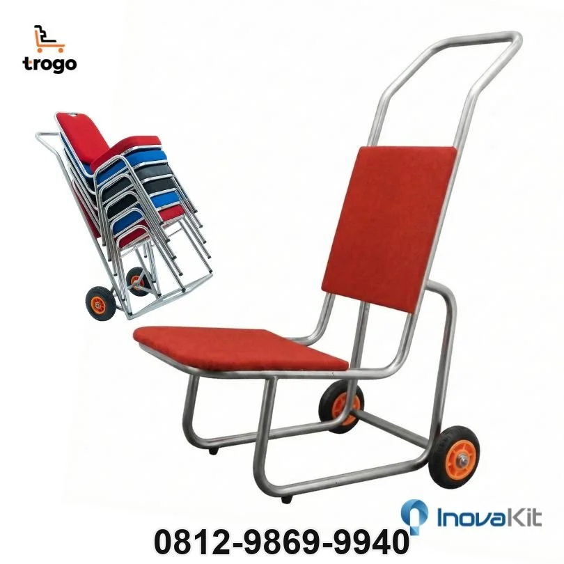 Troli Kursi Banquet Hotel | Troli Transportasi Kursi