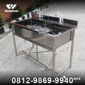 Jual & Distributor Wastafel 2 Sink di Cibatu, Purwakarta — Harga Pabrik, Vendor, Fabrikasi