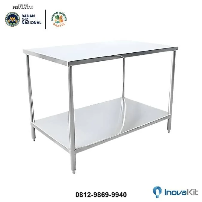 Jual & Distributor Working Table Standar Dapur MBG di Agam — Harga Pabrik, Vendor, Fabrikasi